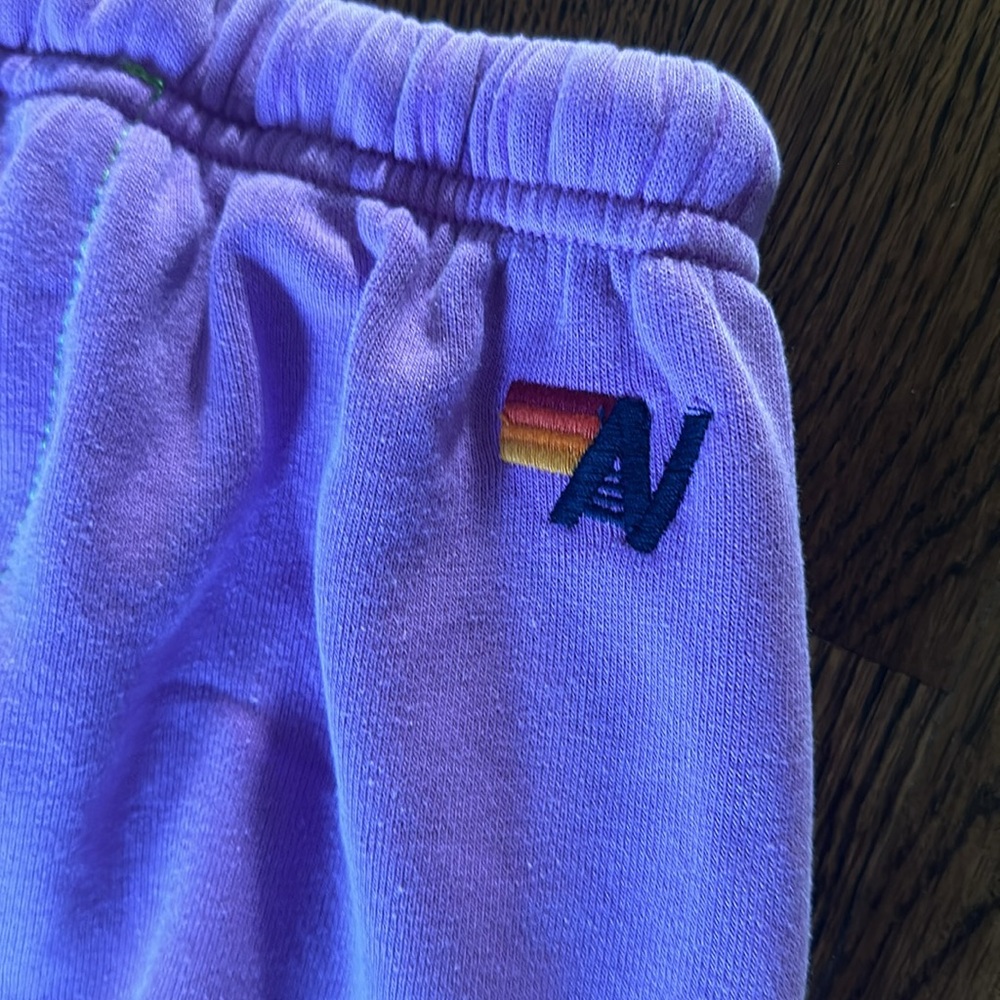 Aviator Nation Purple Sweatpants NWT Small - Picture 7 of 10
